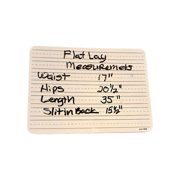 Old Navy Vintage Women's Y2K Long Maxi Skirt Denim Khaki Tan 100% Cotton Size 10 - Picture 7 of 7